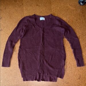 Old Navy Women's Burgundy Cardigan